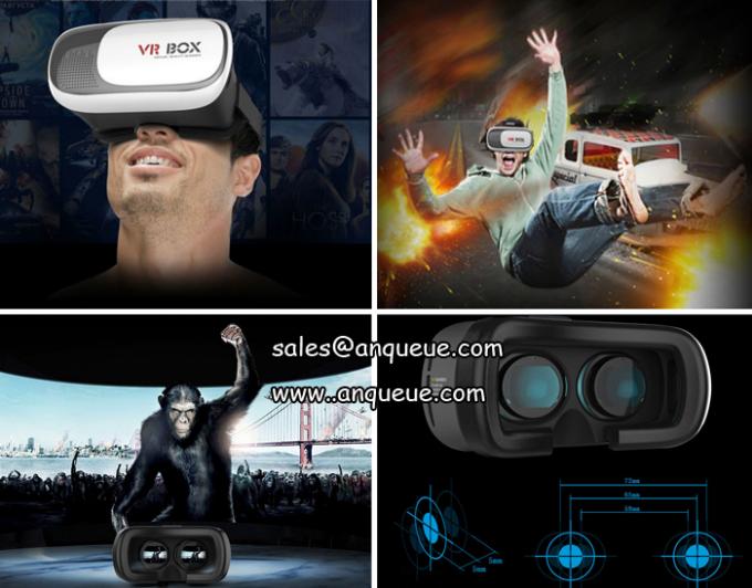 Wholesale 2016 VR 3D glasses for 3.5-6.0 inch phones 3D VR glasses