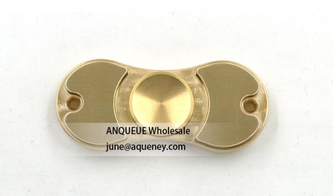 ANQUEUE.COM Copper Brass Spinner Relieve Stress Fidget Toys Hand Spinner fidget