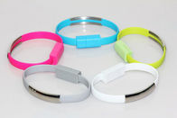 Cheap Wristband Bangle Silicone Bracelet Micro USB Charger Data Cable for Phone
