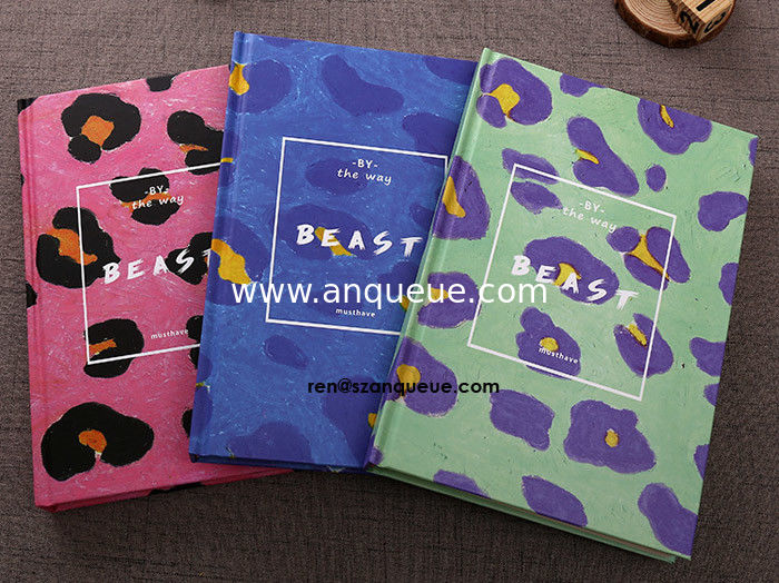 OEM fabric hardcover notebook cute design OEM notebook fast delivery