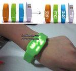 Cheapest colorful LED wach, LED mirror watch for young