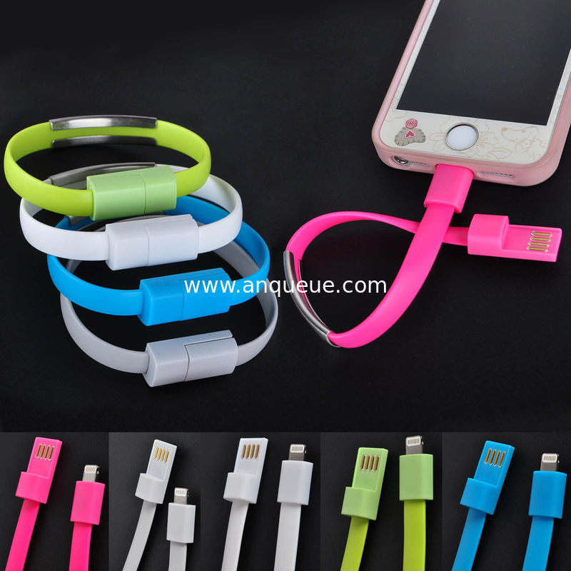 TPE Materials Flat Micro 5 Pin USB Data Charger Cable for Iphone,Samsung