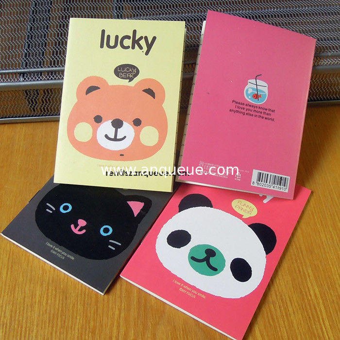 Promotion gift notebook cover in mini size for school